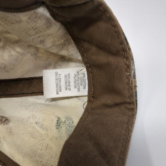 Cabela's Snapback Hat Multicolor One Size Camo Outdoor Hunting 6 Panel - Picture 9 of 10